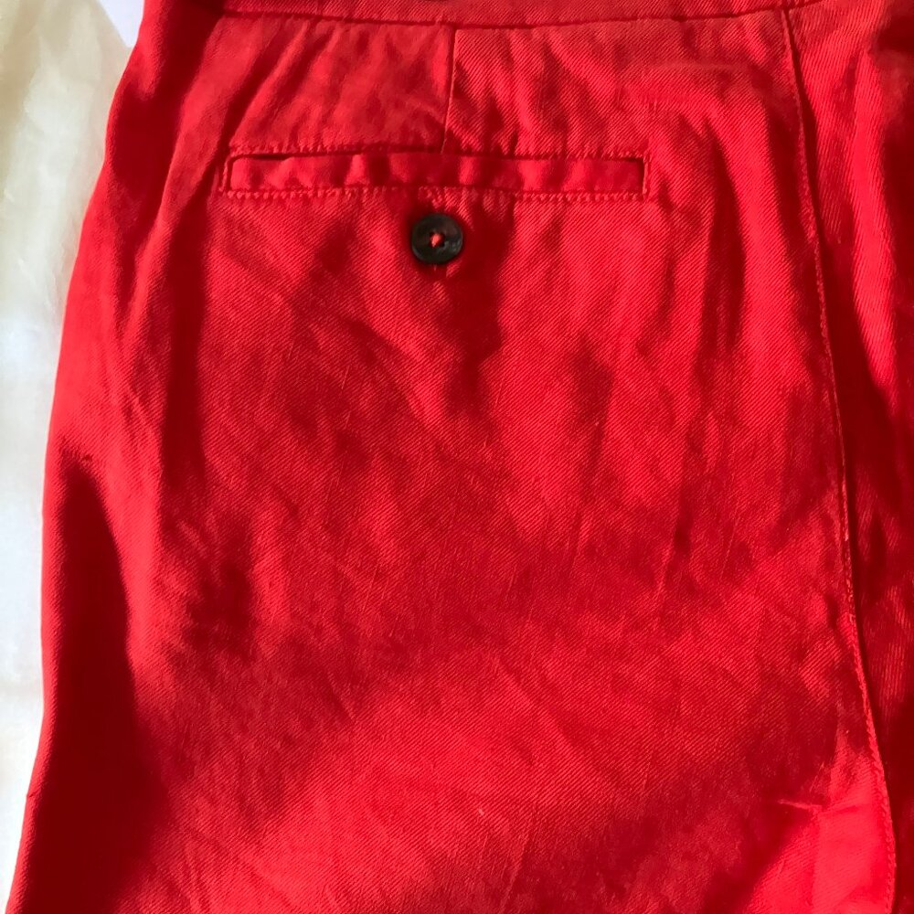 Anthropologie Level 99 women's trousers/jeans red color Size 29/30 (adjustable) - Picture 9 of 16